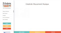 Desktop Screenshot of dalcroze.eu